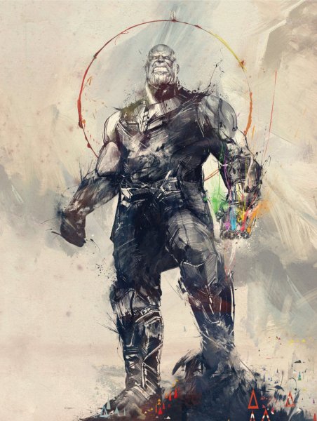 Marvel Comics Танос
