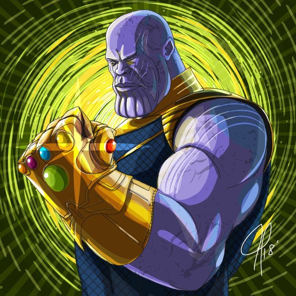 Marvel Comics Танос