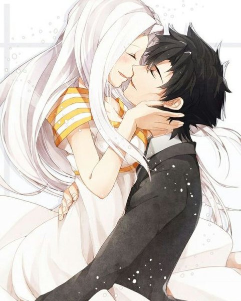 Irisviel von einzbern and Kiritsugu