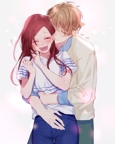 Itaru Chigasaki and Izumi Tachibana аниме