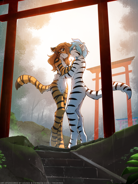 Twokinds Трейс тигр