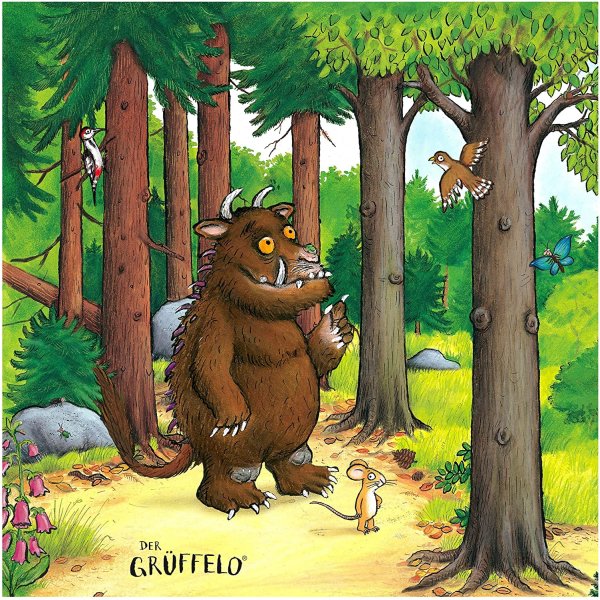 Gruffalo cartoon Wood Clipart