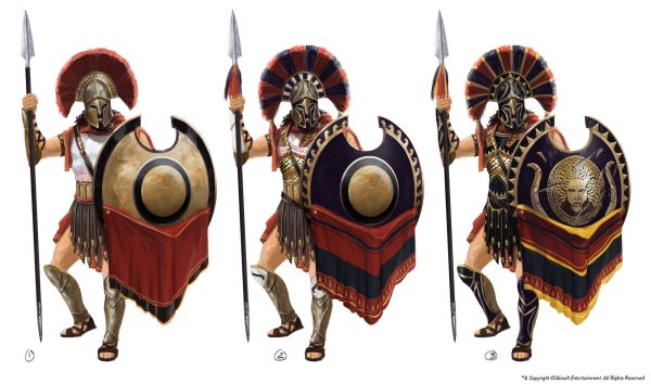 Assassins Creed Odyssey броня гоплитов