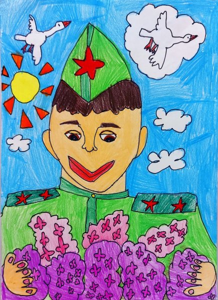 Рисунок на тему герои Отечества