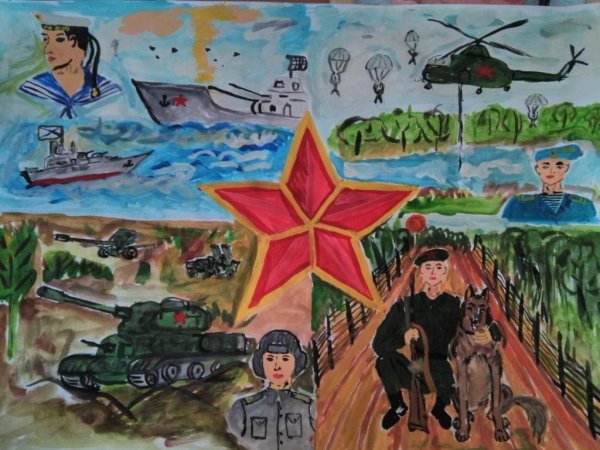 Армия глазами детей