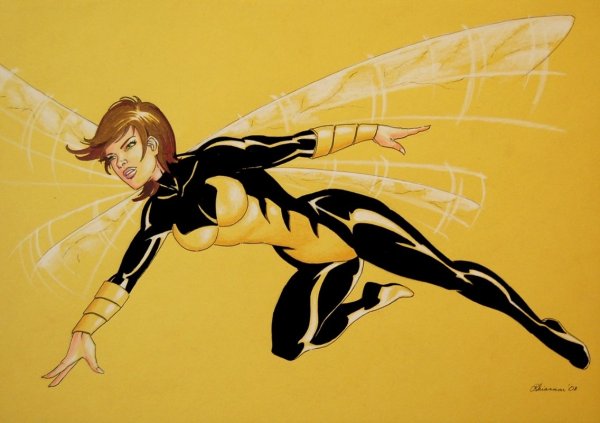 Janet van Dyne Марвел