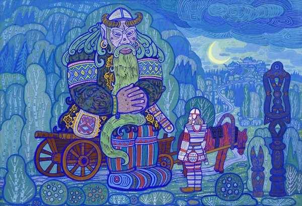 Василий Игнатов Коми художник