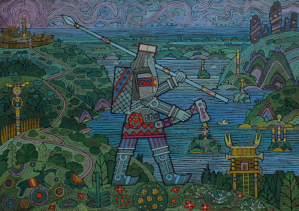 Василий Игнатов Коми художник