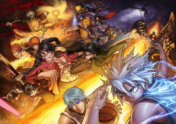 Shonen Jump аниме кроссоверы