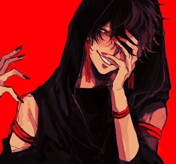 Аниме демон мальчик Yandere
