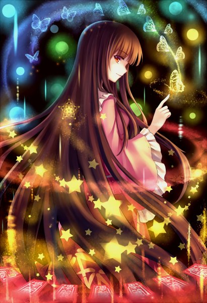 Houraisan Kaguya аниме Art