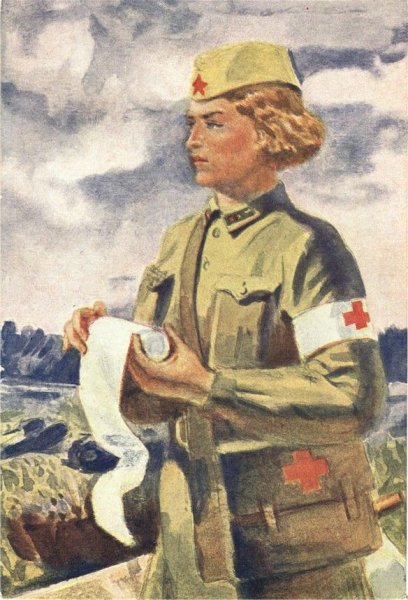 Великая Отечественная санитарка 1941-1945