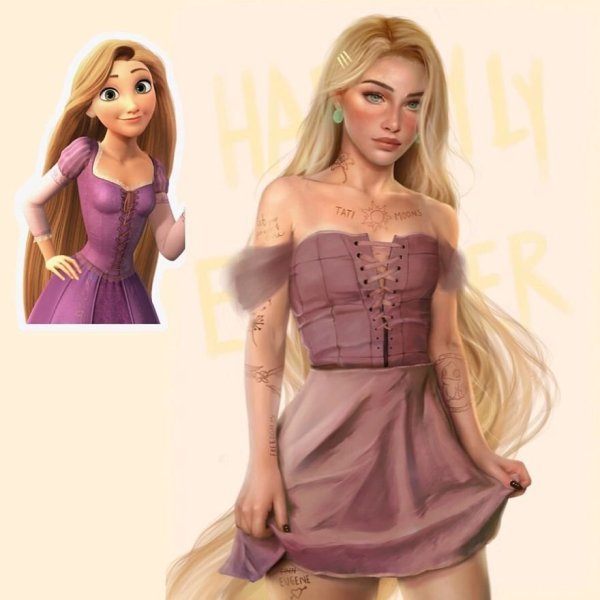 Tati Moons Art Дисней