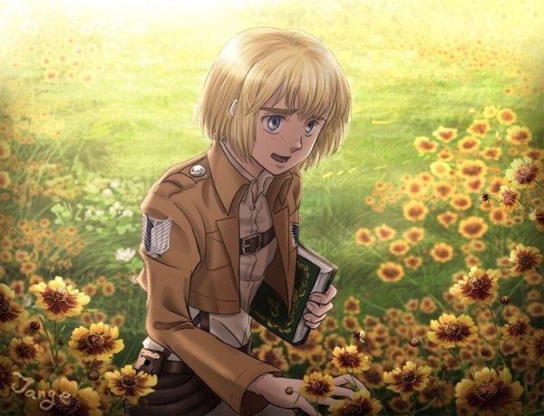 Attack on Titan армин Арлерт
