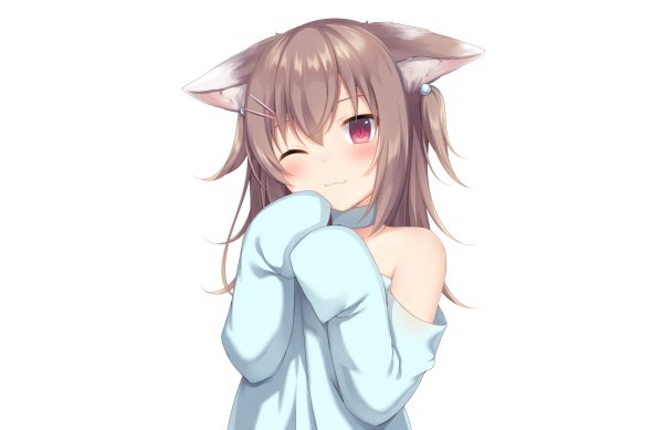 Аниме тян с ушками