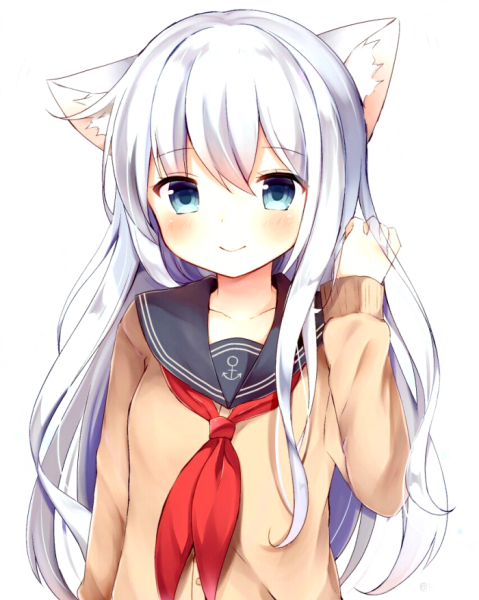 Аниме тянка неко