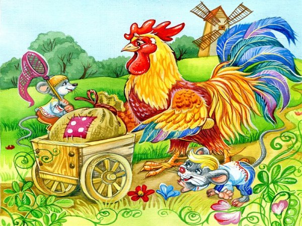 Украинская сказка колосок
