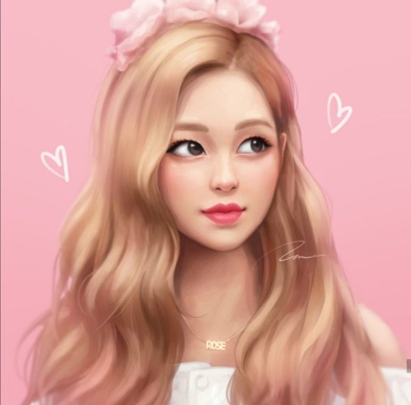 BLACKPINK Роуз Art