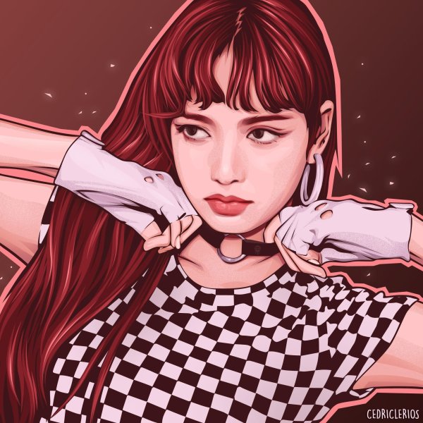 Арт BLACKPINK Lisa