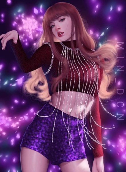 Арт BLACKPINK Lisa