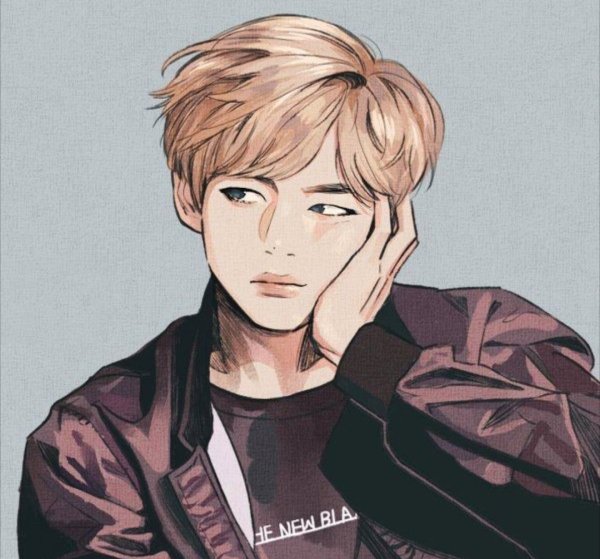 Аниме BTS тэхён