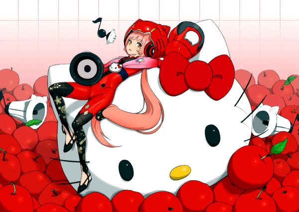 Некомура Ироха hello Kitty Вокалоид