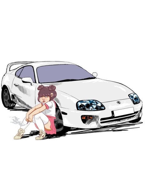 Инициал ди Toyota Supra