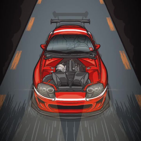 Toyota Supra Wangan