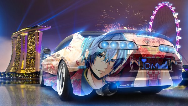Toyota Supra anime