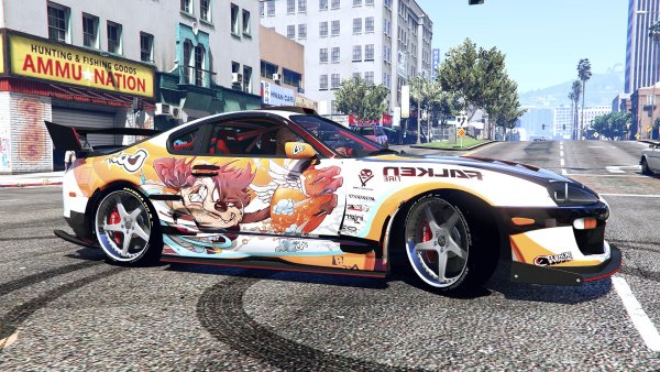 Toyota Supra livery GTA 5