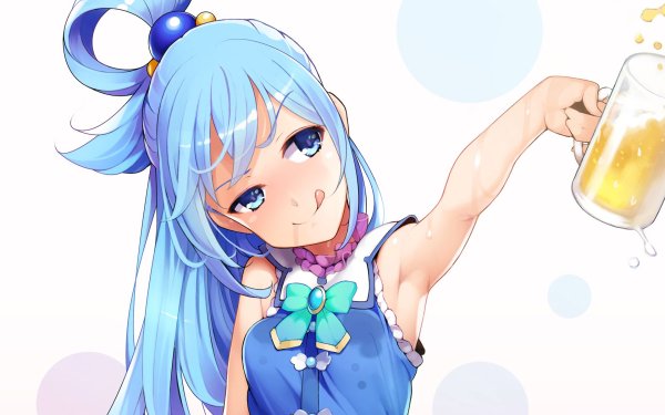 Аниме Konosuba Aqua