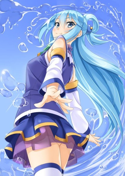 Аниме Konosuba Аква