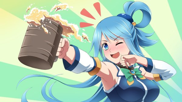 Aqua Konosuba горничная