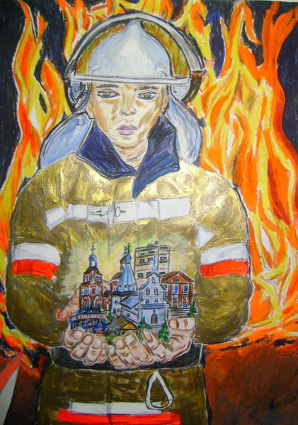 Рисунок на тему МЧС