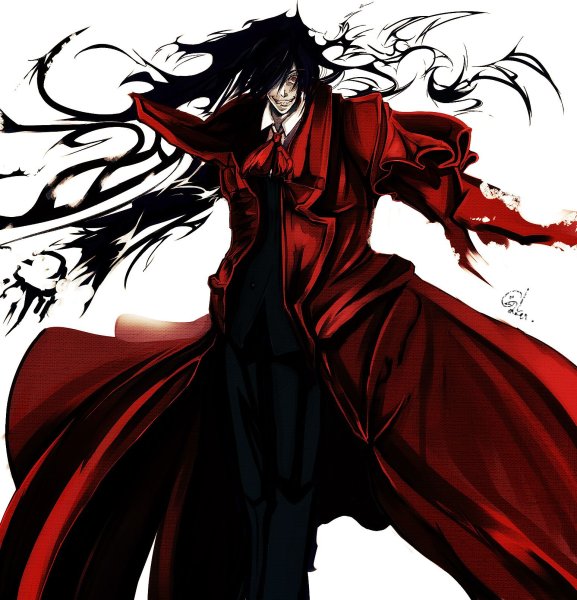 Аниме Hellsing Алукард