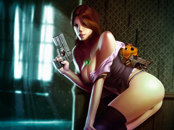 Девушки из Resident Evil