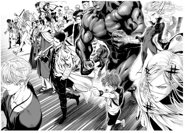 Манга one Punch man one