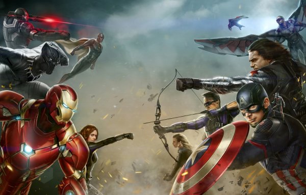 Супергерои Captain America Civil War