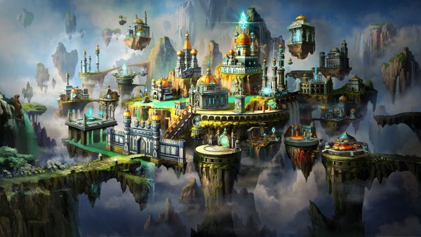 Heroes of might and Magic 7 арт города