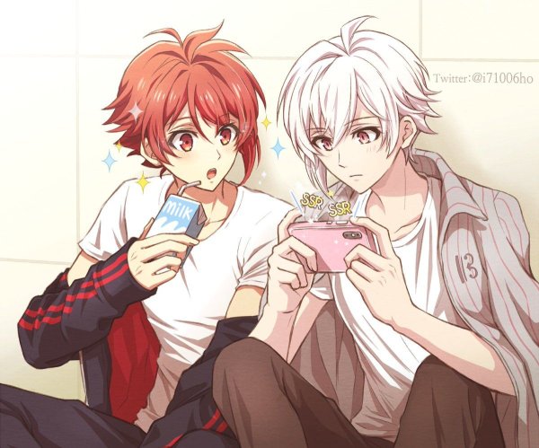 Idolish7 Тенн Куджо и Рику Нанасэ