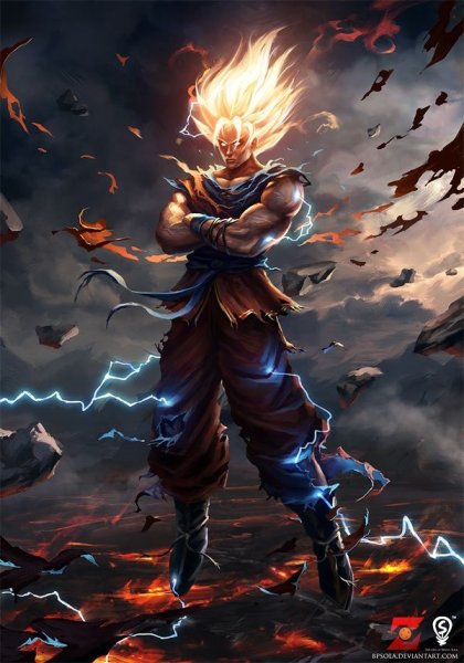 Dragon Ball Goku Art