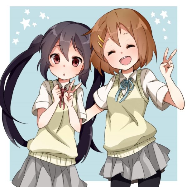 K-on Юи и Адзуса