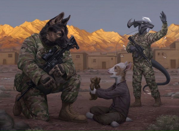 Фурри военные