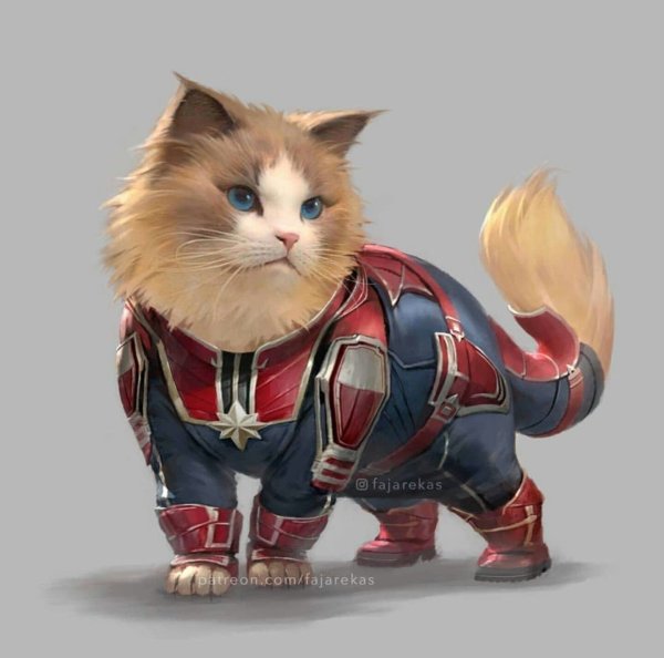 Кот Мстители Флеркин