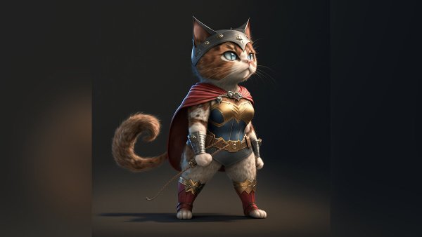 Коты в броне нейросеть