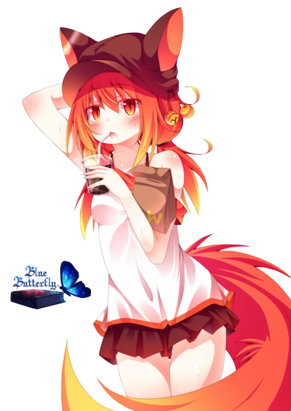 Neko тян лиса