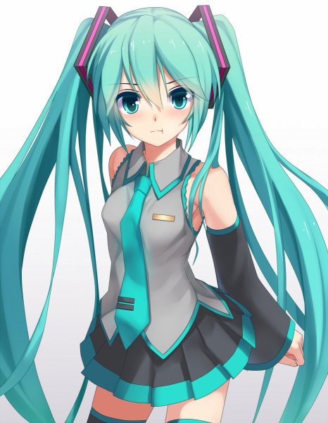 Vocaloid Мику Хацунэ