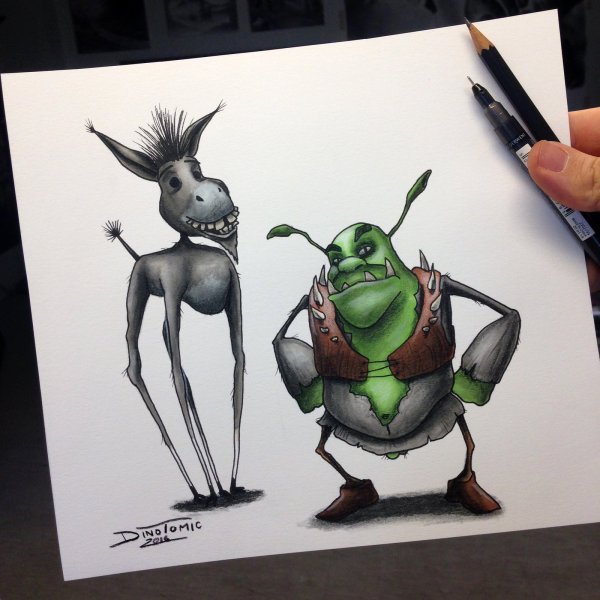 Художник Dino Tomic Дисней