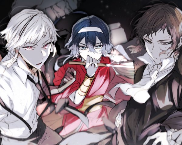 Bungou Stray Dogs Дазай и Ацуши