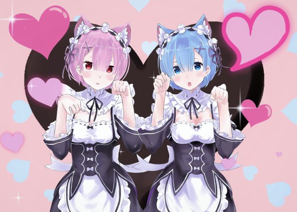 Re Zero Rem and Ram